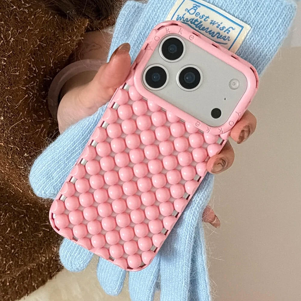 VILZSTUDIOS Stylish 3D bubble aesthetic phone case