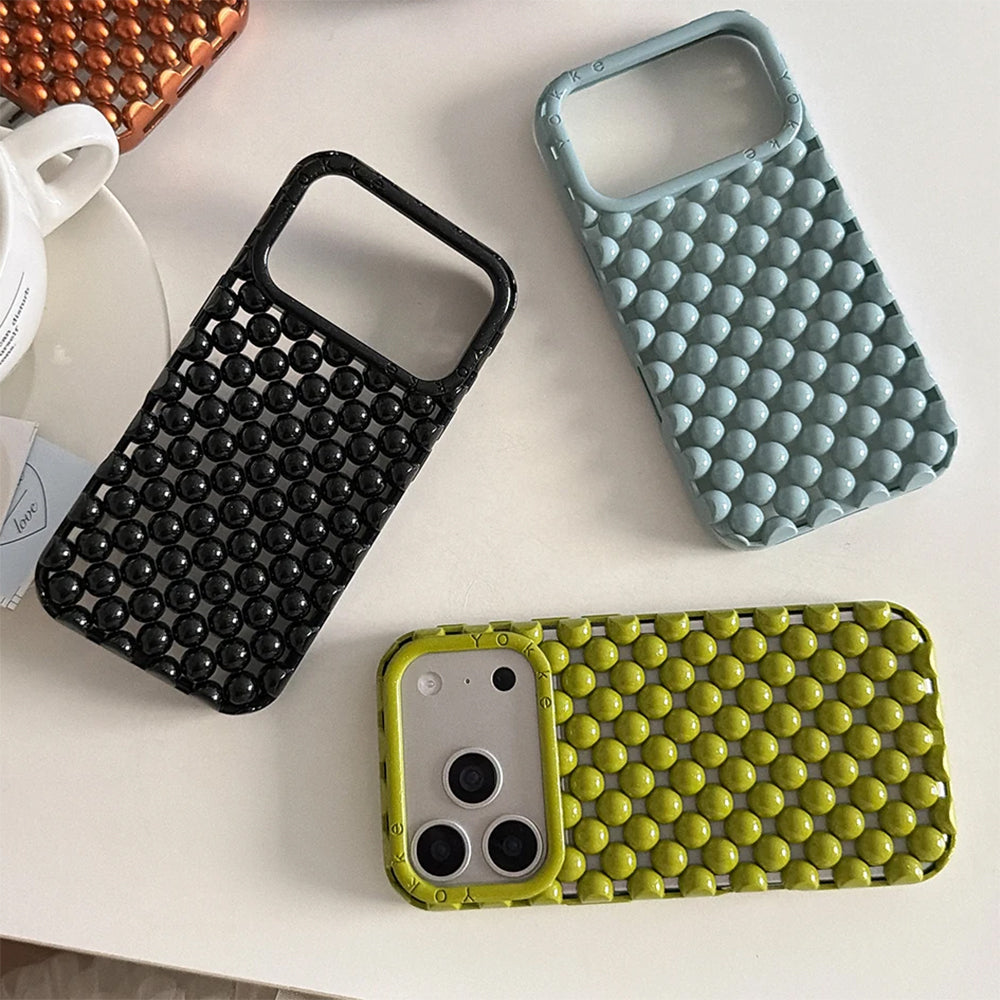 VILZSTUDIOS Stylish 3D bubble aesthetic phone case