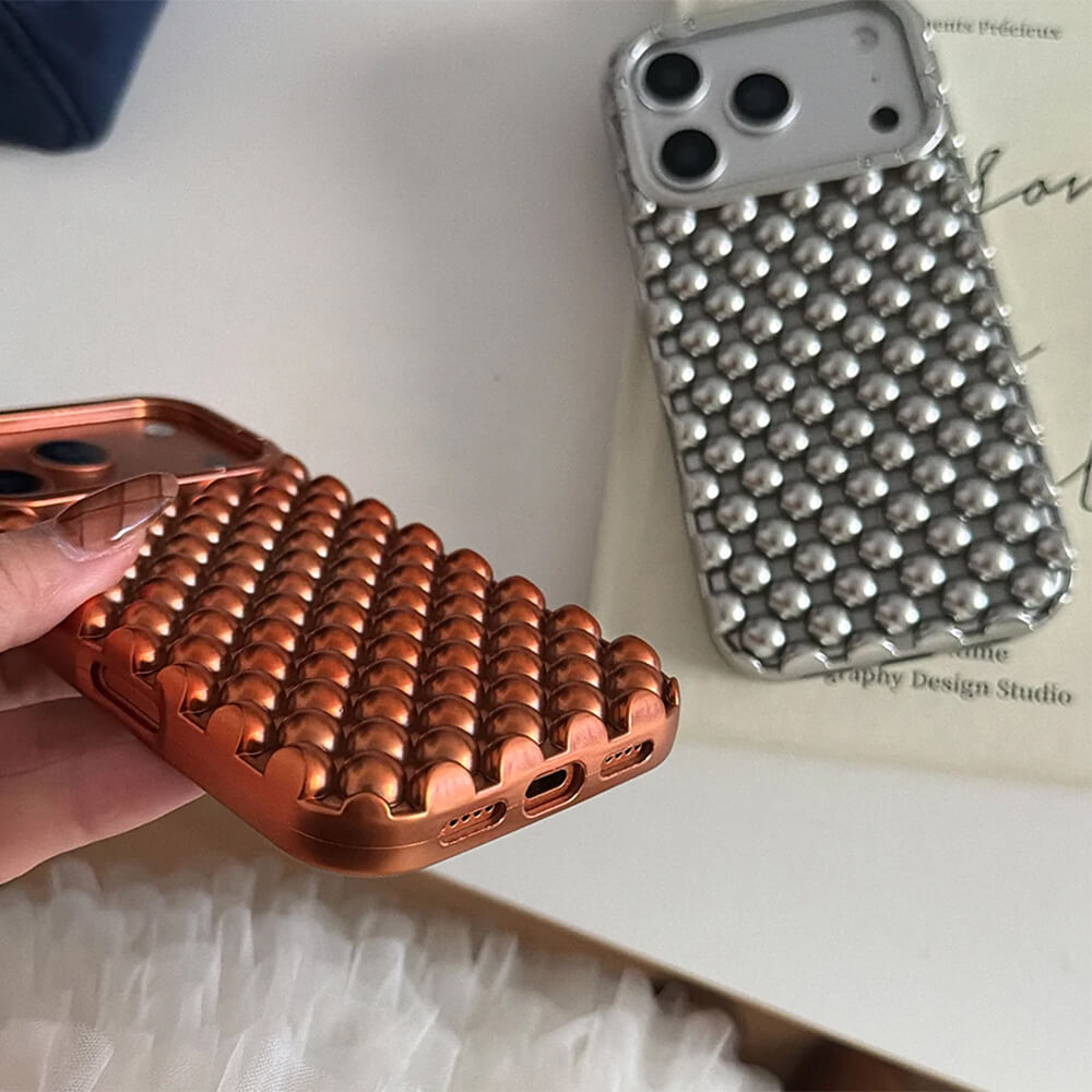 VILZSTUDIOS Stylish 3D bubble aesthetic phone case