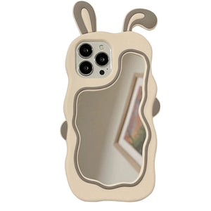 VILZSTUDIOS 3D Bunny reflective phone case
