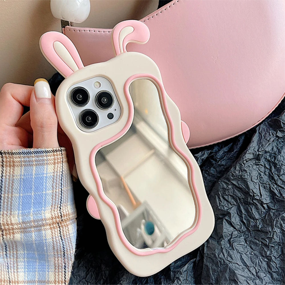 VILZSTUDIOS 3D Bunny reflective phone case