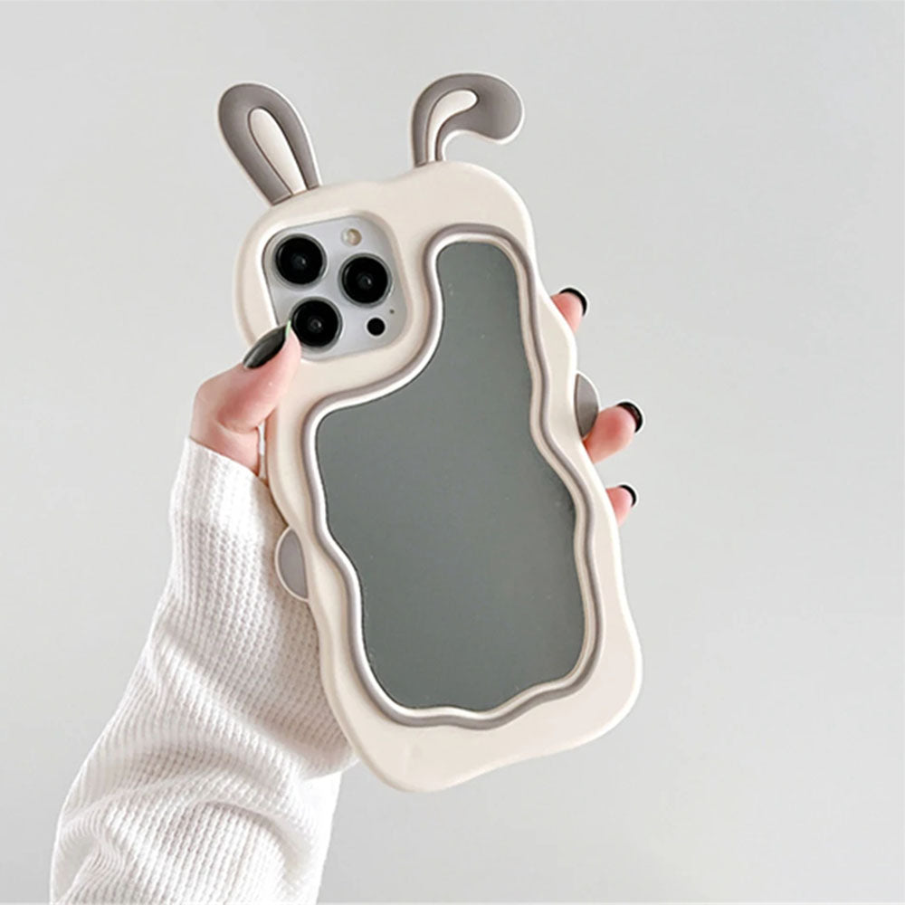 VILZSTUDIOS 3D Bunny reflective phone case