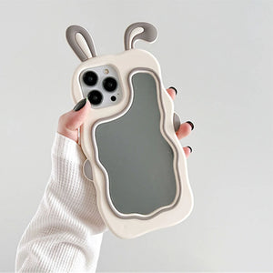 VILZSTUDIOS 3D Bunny reflective phone case