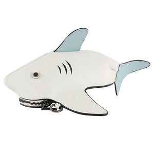 VILZSTUDIOS Stylish shark-shaped crossbody bag with 3D details