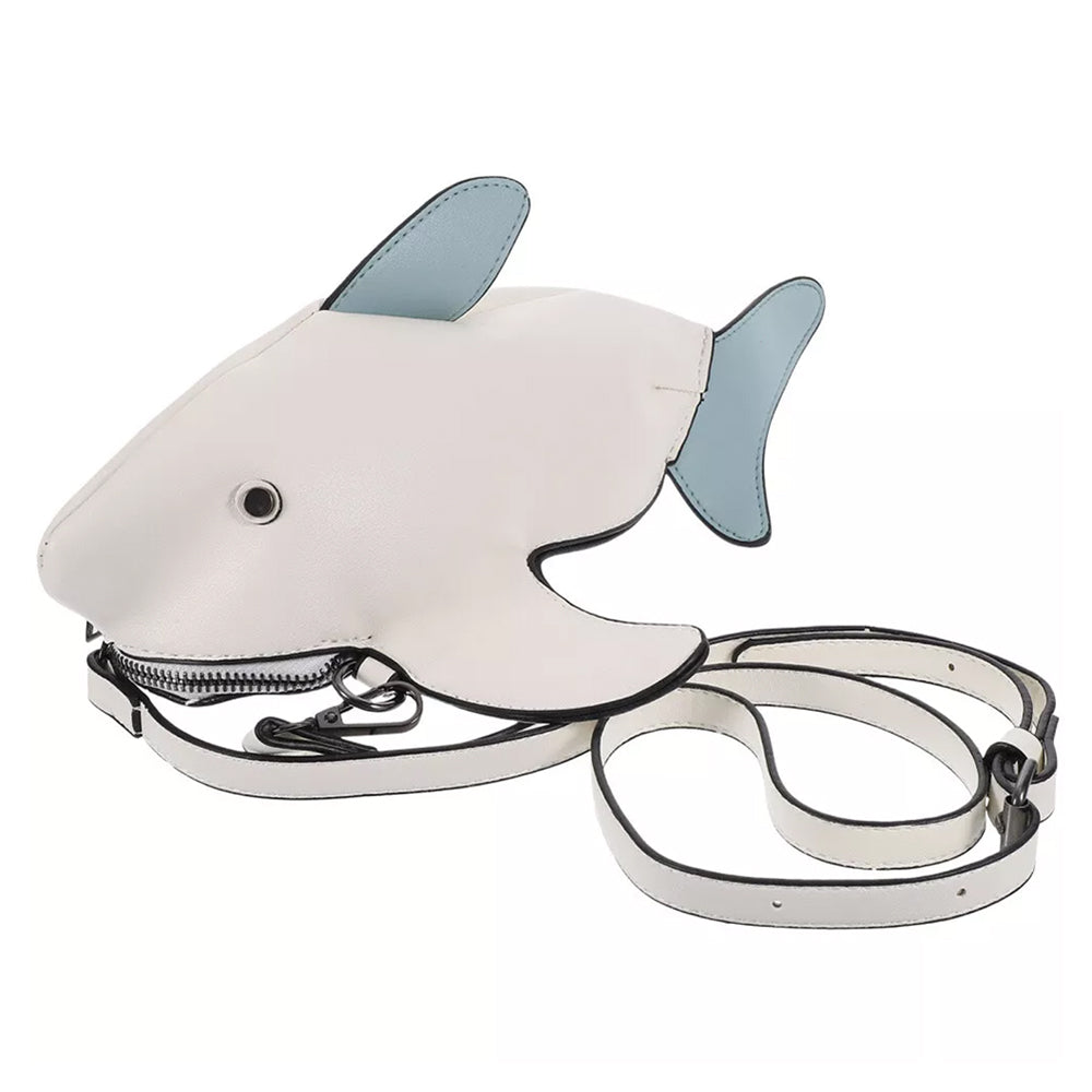 VILZSTUDIOS Stylish shark-shaped crossbody bag with 3D details