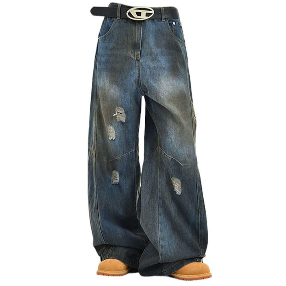 VILZSTUDIOS Streetwear baggy jeans with a vintage design