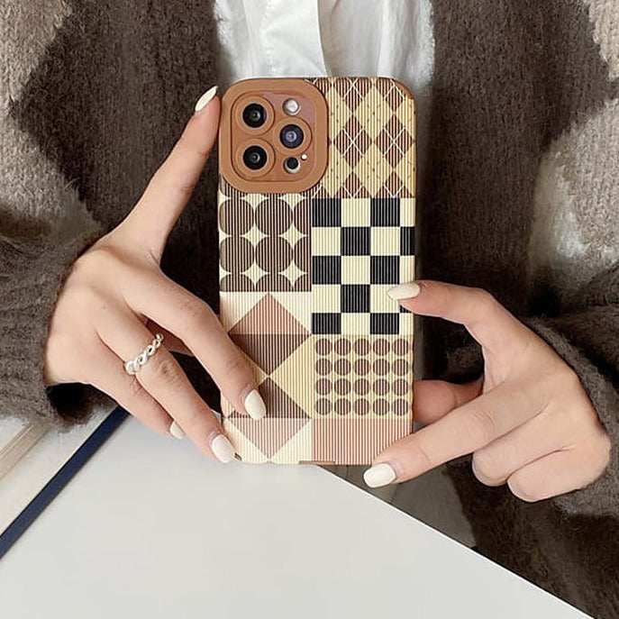 VILZSTUDIOS Stylish abstract design iPhone case