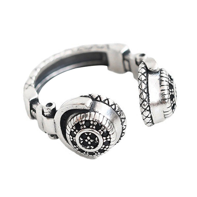 VILZSTUDIOS Adjustable ring inspired by headphones design