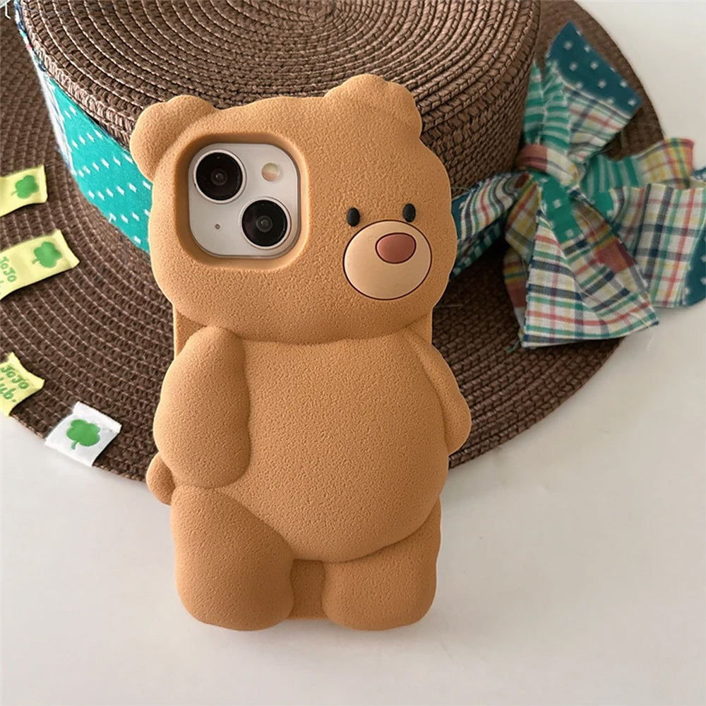 VILZSTUDIOS 3D bear phone case for iPhone