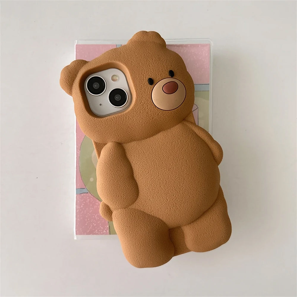 VILZSTUDIOS 3D bear phone case for iPhone