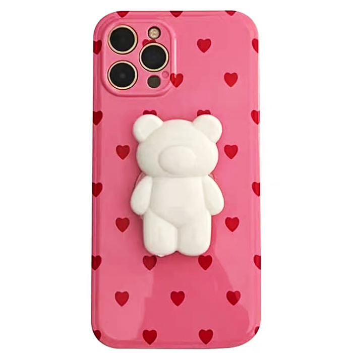 VILZSTUDIOS Adorable bear design iPhone case for stylish protection