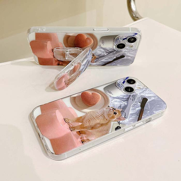 VILZSTUDIOS Adorable cat design iPhone case