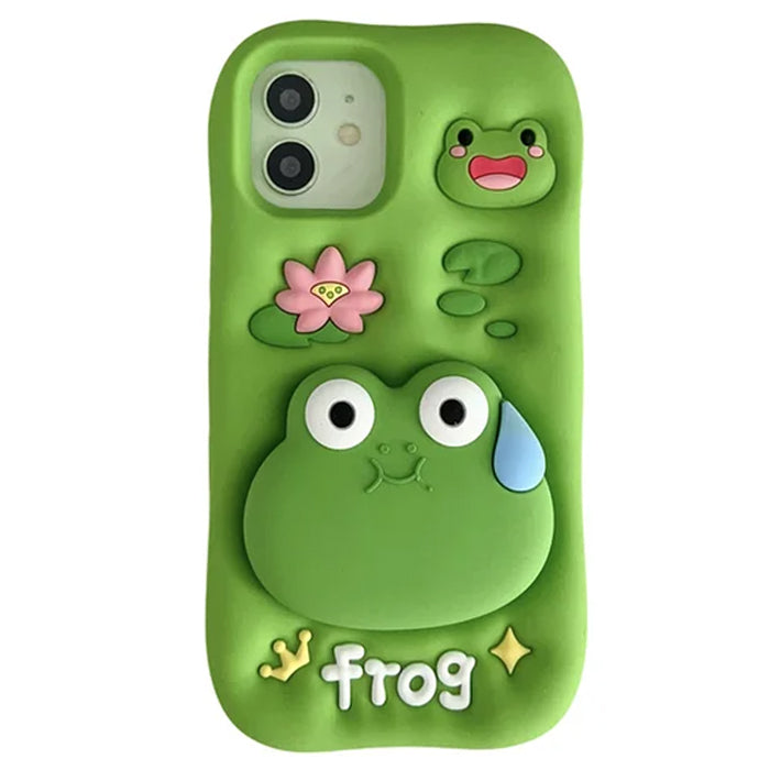 VILZSTUDIOS Frog themed phone case for stylish protection