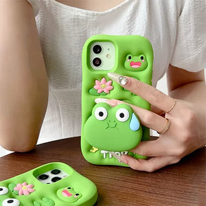 VILZSTUDIOS Frog themed phone case for stylish protection