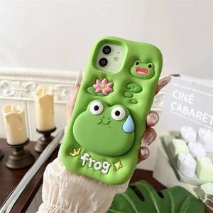 VILZSTUDIOS Frog themed phone case for stylish protection