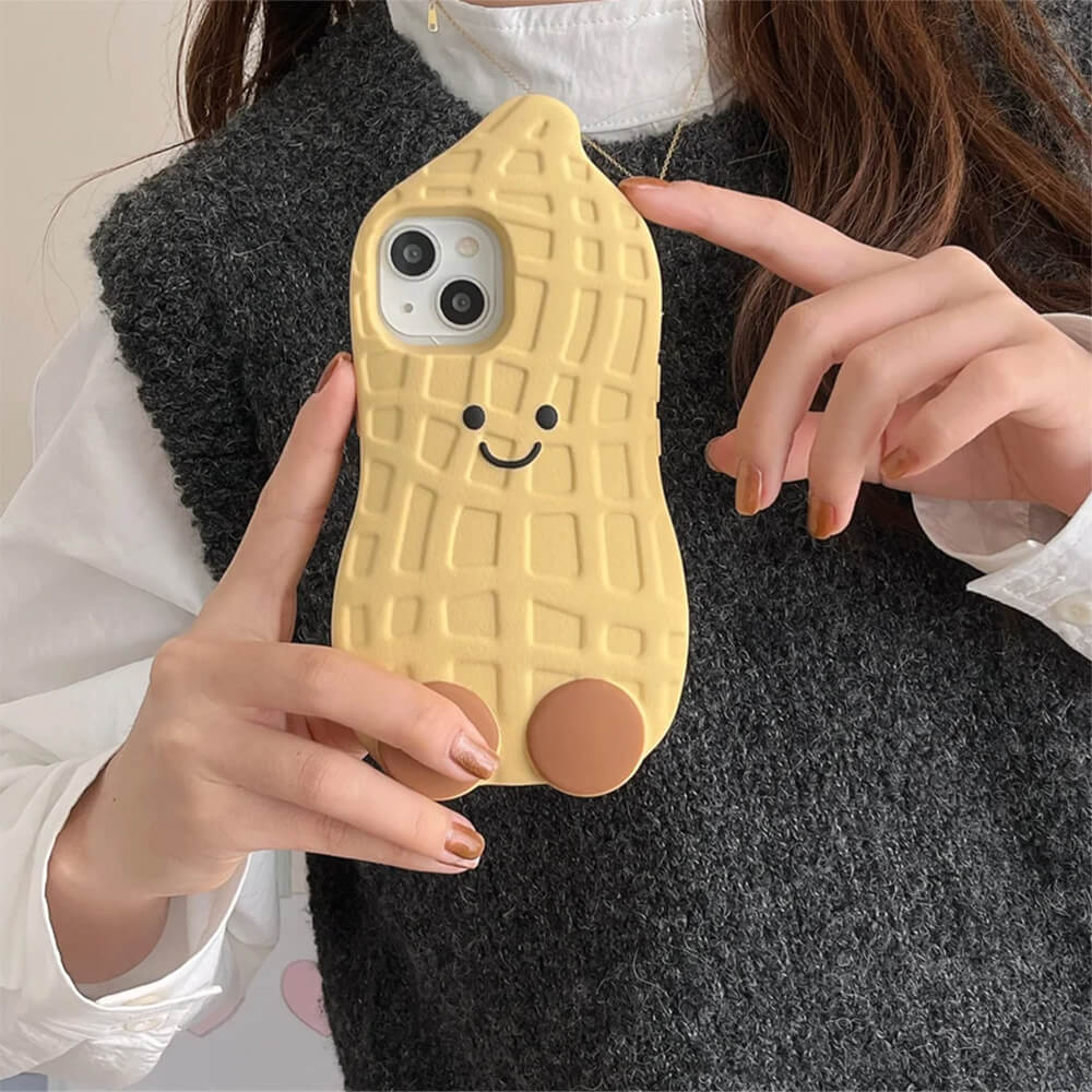 VILZSTUDIOS Stylish iPhone case featuring a playful peanut design