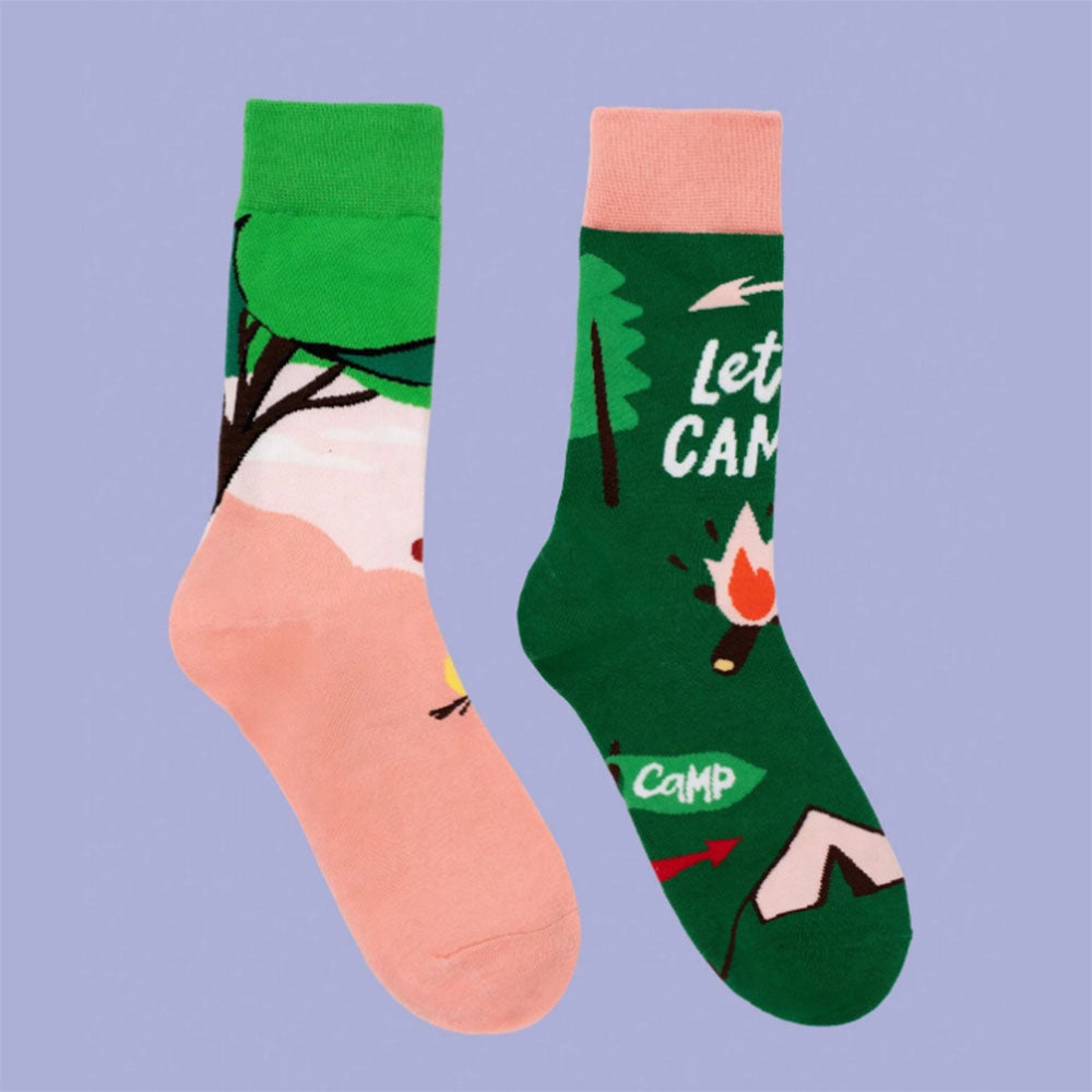VILZSTUDIOS Stylish camping socks for outdoor adventures
