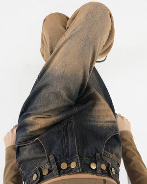 VILZSTUDIOS Stylish aesthetic denim jeans for casual wear