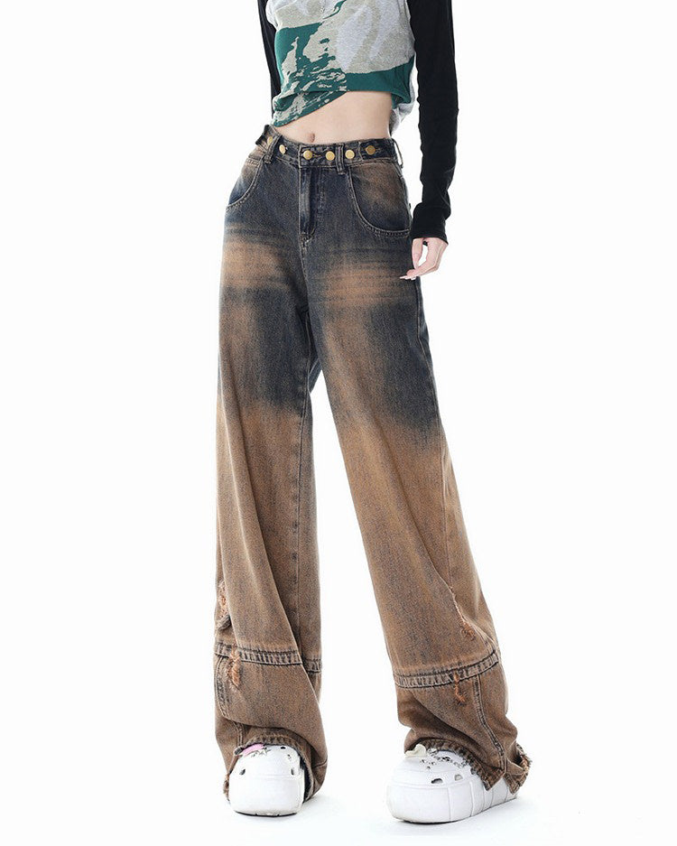 VILZSTUDIOS Stylish aesthetic denim jeans for casual wear