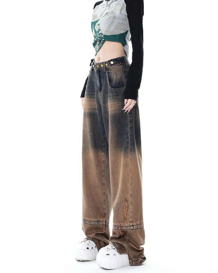 VILZSTUDIOS Stylish aesthetic denim jeans for casual wear