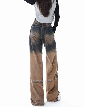 VILZSTUDIOS Stylish aesthetic denim jeans for casual wear