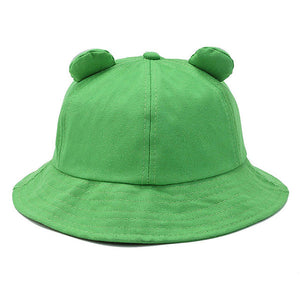 VILZSTUDIOS Unique frog aesthetic bucket hat