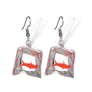 VILZSTUDIOS Goldfish charm earrings for stylish accessories