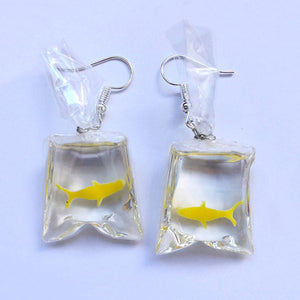 VILZSTUDIOS Goldfish charm earrings for stylish accessories