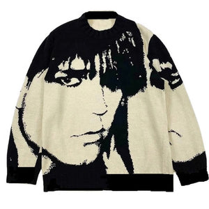 VILZSTUDIOS Aesthetic grunge sweater for streetwear fashion