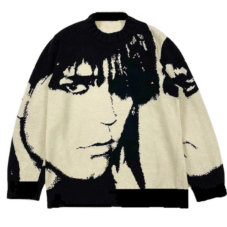 VILZSTUDIOS Aesthetic grunge sweater for streetwear fashion