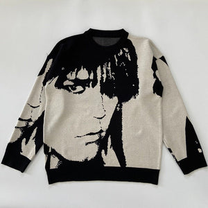 VILZSTUDIOS Aesthetic grunge sweater for streetwear fashion