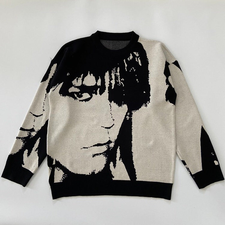 VILZSTUDIOS Aesthetic grunge sweater for streetwear fashion