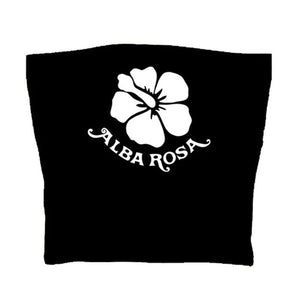 VILZSTUDIOS Stylish tube top featuring hibiscus graphic design