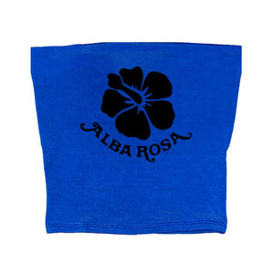 VILZSTUDIOS Stylish tube top featuring hibiscus graphic design