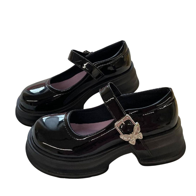 VILZSTUDIOS Aesthetic Mary Jane Butterfly Heels
