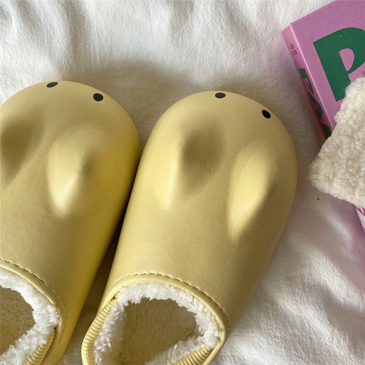 VILZSTUDIOS Chunky aesthetic slippers with mouse design