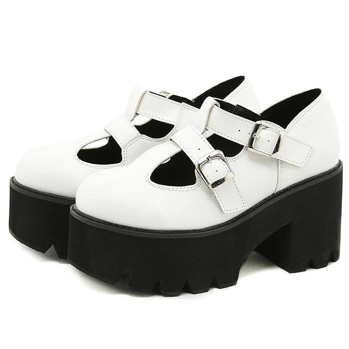VILZSTUDIOS Stylish platform heels sandals for trendy fashion
