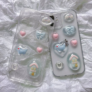 VILZSTUDIOS Aesthetic iPhone case with 3D charms
