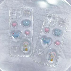 VILZSTUDIOS Aesthetic iPhone case with 3D charms