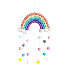 VILZSTUDIOS Aesthetic rainbow wall art decor for home