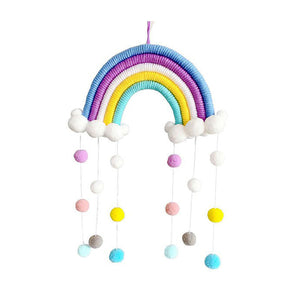VILZSTUDIOS Aesthetic rainbow wall art decor for home