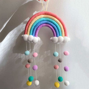 VILZSTUDIOS Aesthetic rainbow wall art decor for home