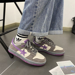 VILZSTUDIOS Stylish low-top sneakers with a shooting star design