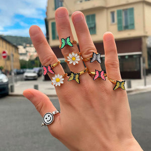 VILZSTUDIOS butterfly fidget ring design for stress relief
