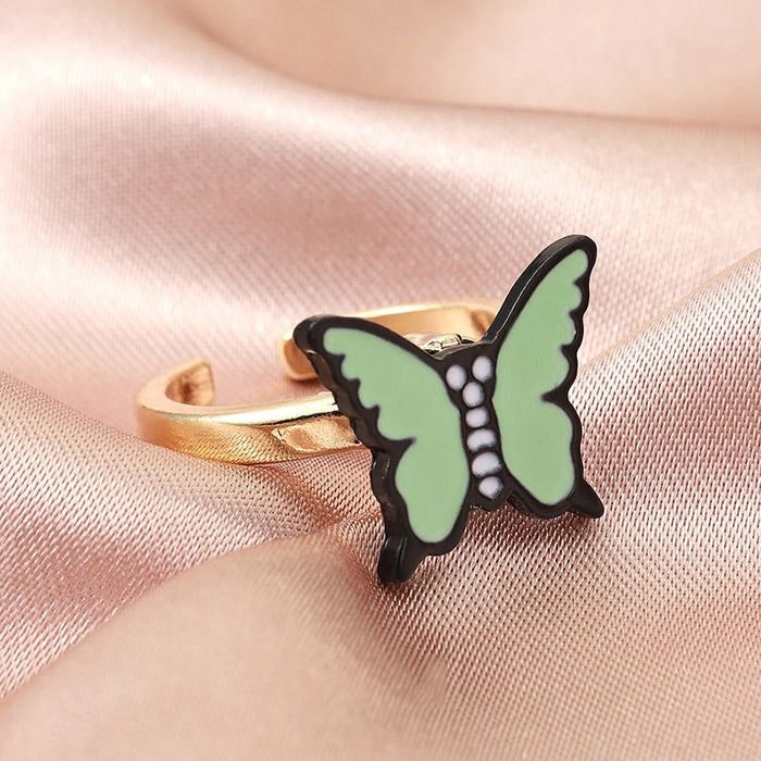 VILZSTUDIOS butterfly fidget ring design for stress relief