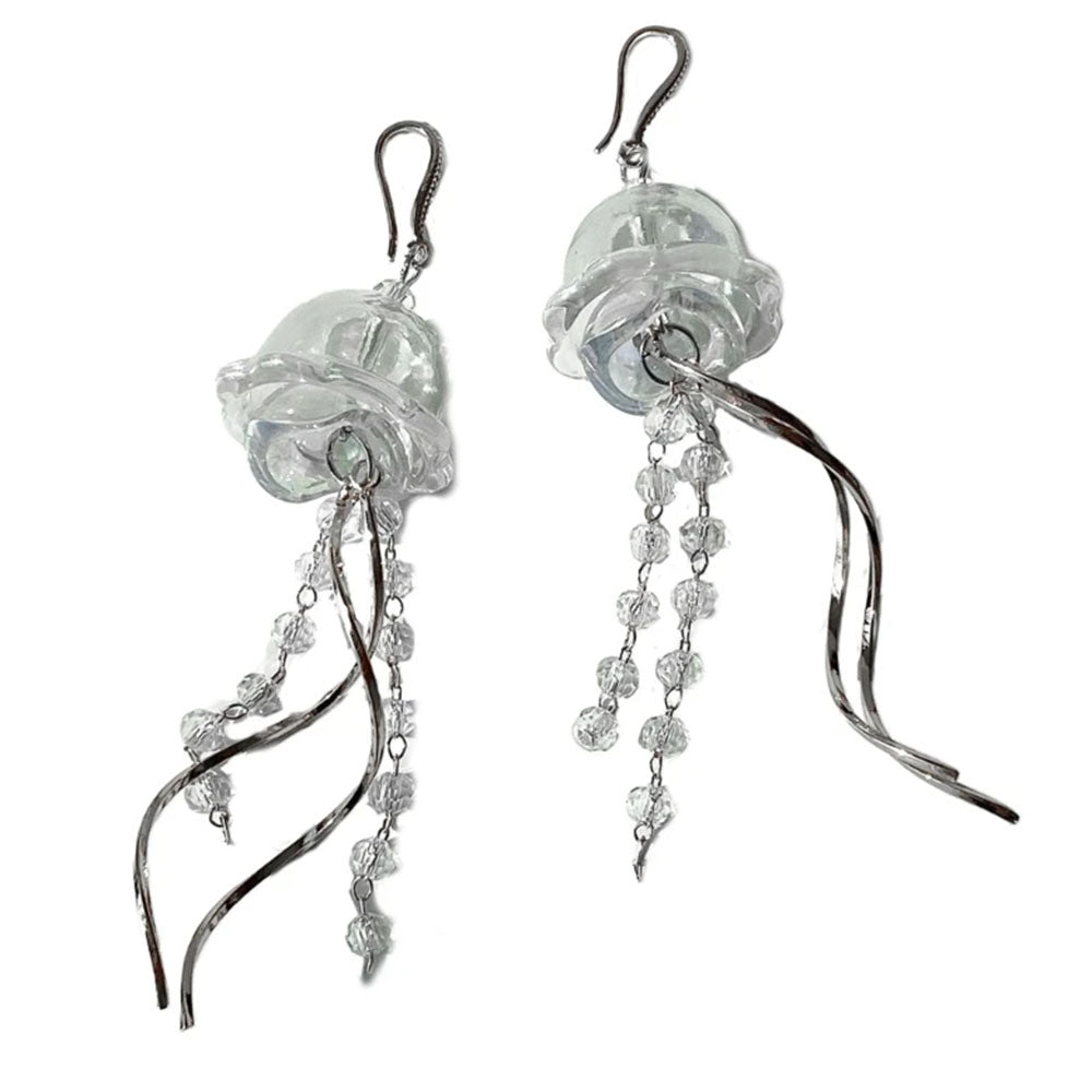 VILZSTUDIOS Stylish jellyfish-shaped earrings for fashionable looks