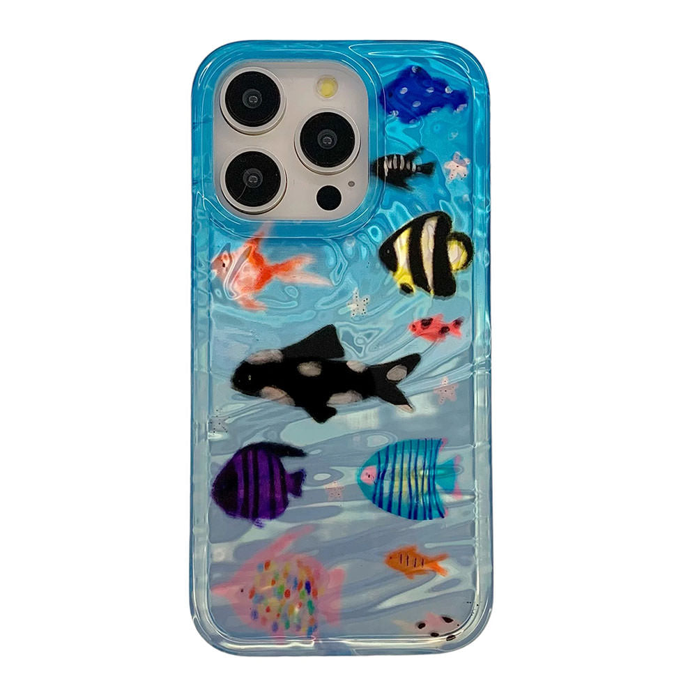 VILZSTUDIOS Stylish iPhone case featuring aquatic fish design