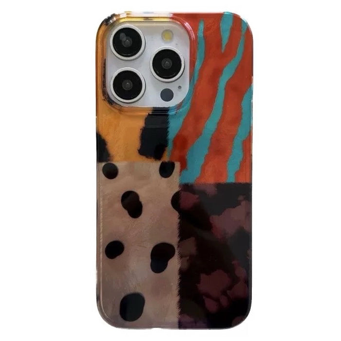 VILZSTUDIOS Stylish iPhone case with artisan print design