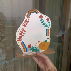 VILZSTUDIOS asymmetrical decorative mirror