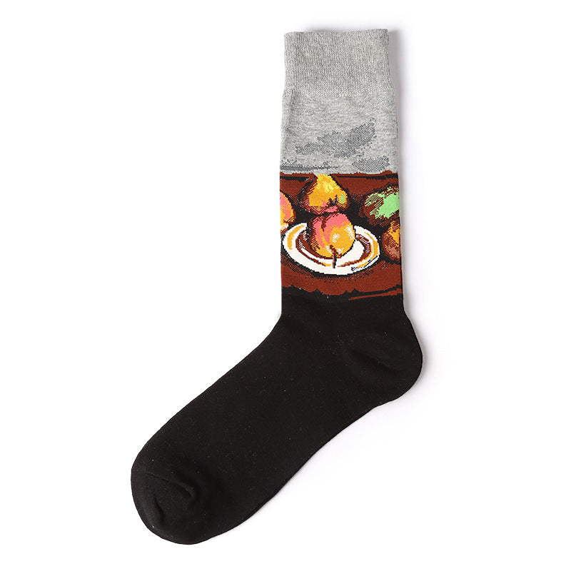 VILZSTUDIOS Artistic design socks inspired by Van Gogh
